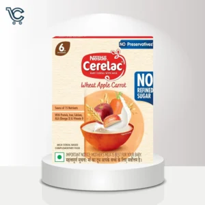 cerelac wheat apple carrot from 6 month to 24 month pack of 300g