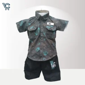 half sleeve boys shirt short